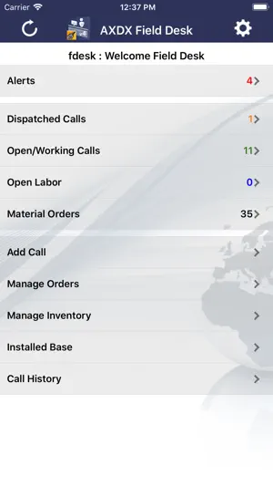 AXDX Field Desk 4 screenshot 1