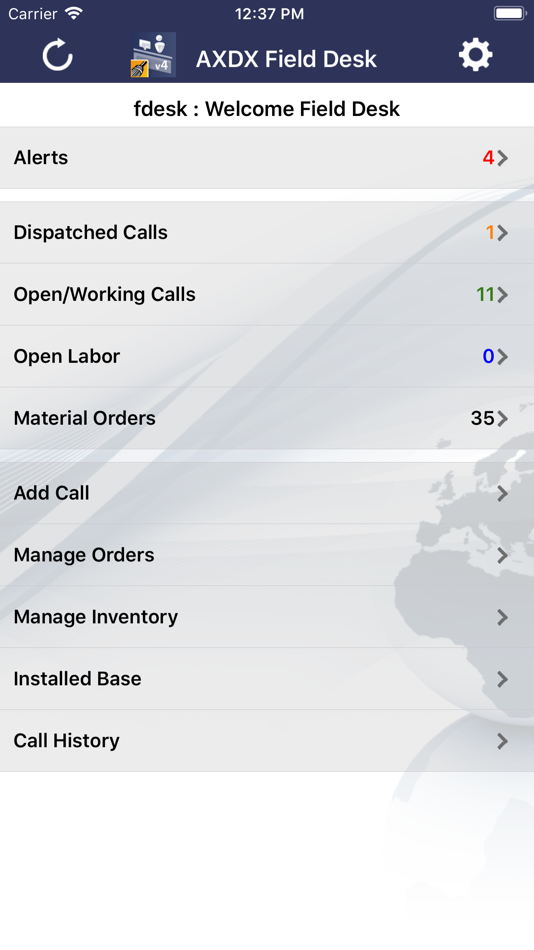#1. AXDX Field Desk 4 (iOS) โดย: Broomstreet