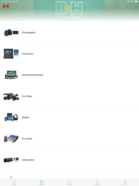 B&H Photo, Video & Pro Audio