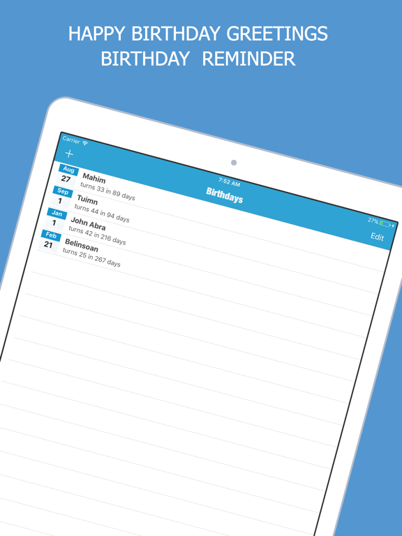 Happy Birthday Greeting