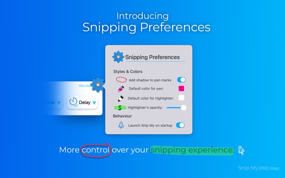 #6. Snip My - Screenshot tool (macOS) Podle: Mahtca Global S.R.L.