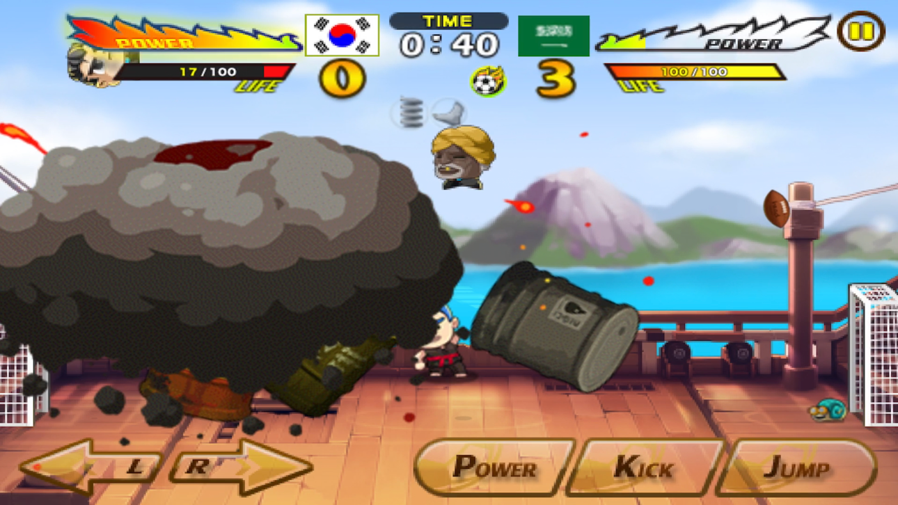 Head Soccer iOS Mod IPA screenshot 3 - iOS game interface