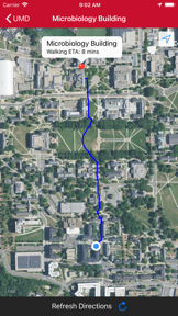 Campus Maps screenshot