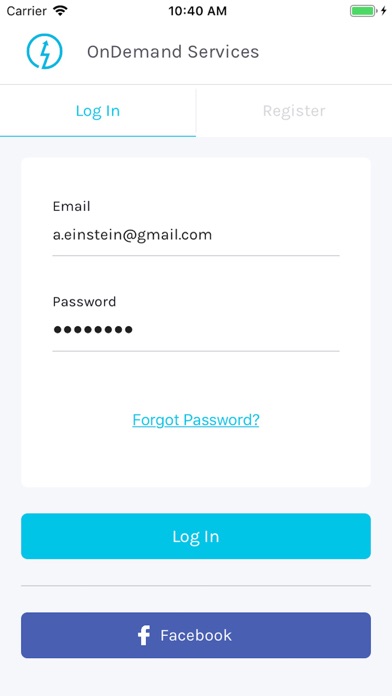 OnDemand Services App Screenshot 1 of 8