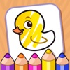 Coloring games for toddlers icon