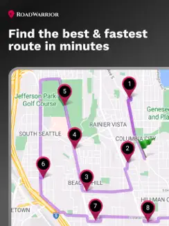 RoadWarrior Route Planner iPad image 1