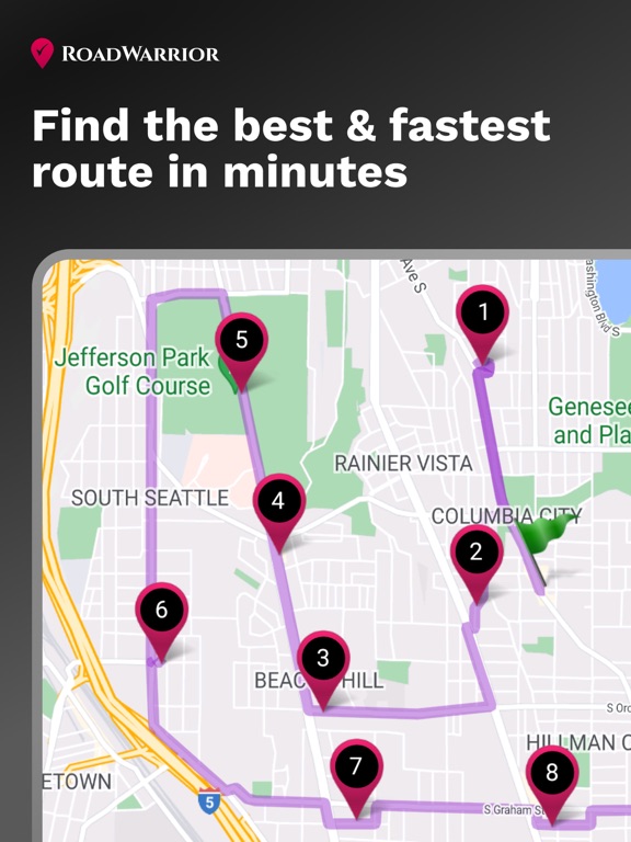 RoadWarrior Route Planner