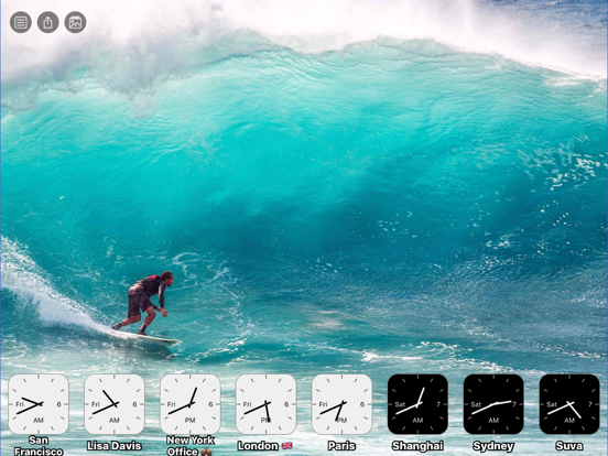 World Clock by Time Intersect iPad screenshot 3 - Utilities app