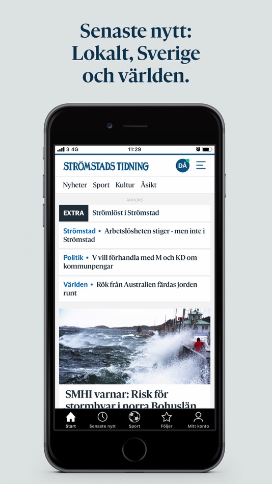 #1. Strömstads Tidning (iOS) Av: Stampen Local Media AB