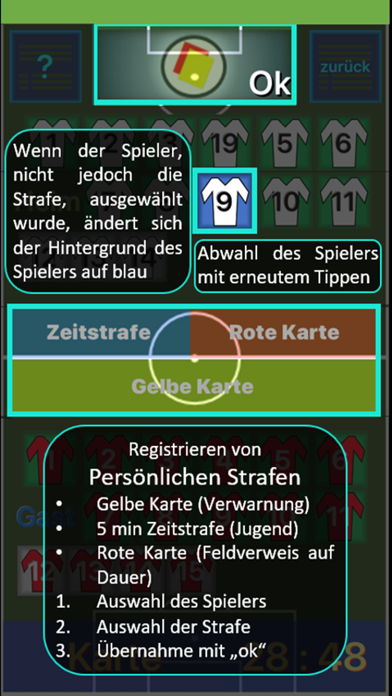 Schiri-App Screenshot