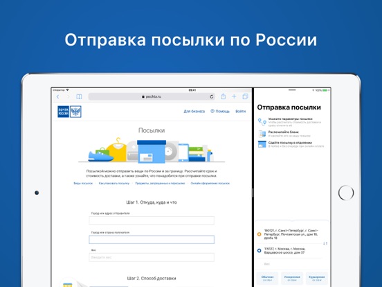 Screenshot #4 pour Почта России