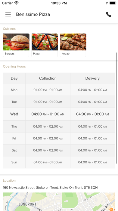 Hashim Fast Food Screenshot