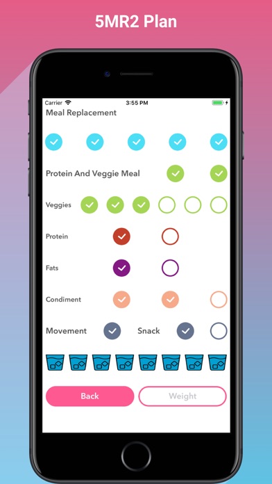 Meal Replacement Tracker Screenshot