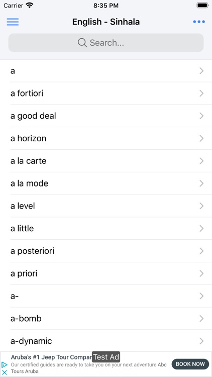 Sinhala Dictionary Offline