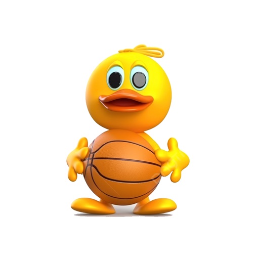 Basketball Duckling Stickers icon