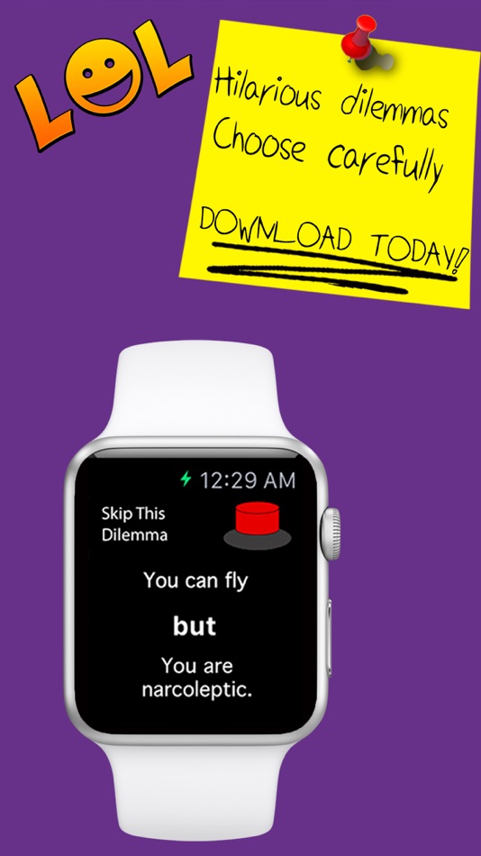#4. Push This Button - Would You ? (iOS) 由: Oliver Saylor