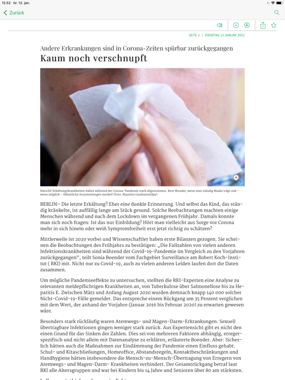 Nürnberger Zeitung E-Paper iPad screenshot 5 - News app