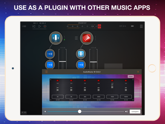 AudioMaster Pro: Mastering DAW iPad app afbeelding 6