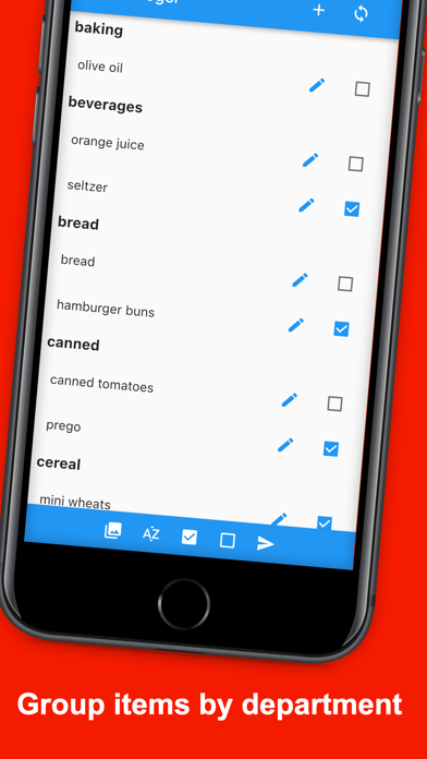 SwiftLists: Grocery Check List Screenshot