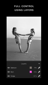 Darkr - Black And White Filter screenshot