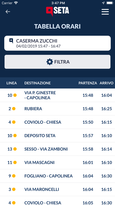SETA Screenshot