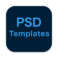Template for Adobe Photoshop app icon - Graphics & Design app for iPhone