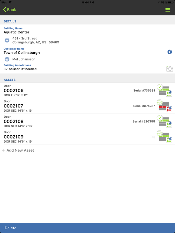 SafedoorPM iPad screenshot 2 - Business app