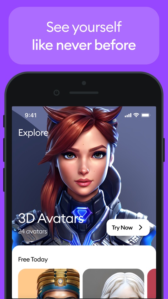 #2. Dawn AI - Avatar generator (iOS) 来自: Mosaic S.r.l.