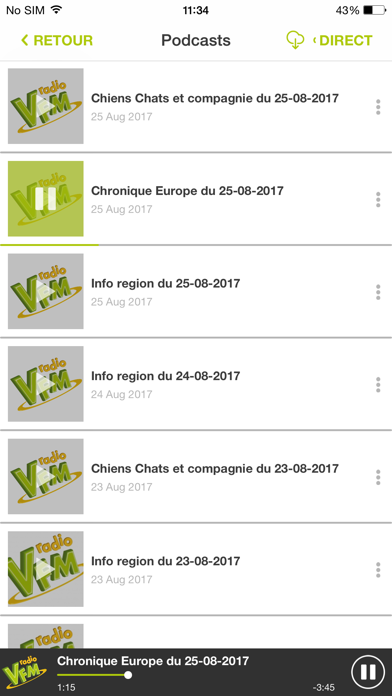 Screenshot #3 pour Radio VFM