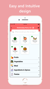 ShopList :Shared shopping list screenshot
