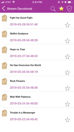 Stream in Desert Devotional screenshot 2