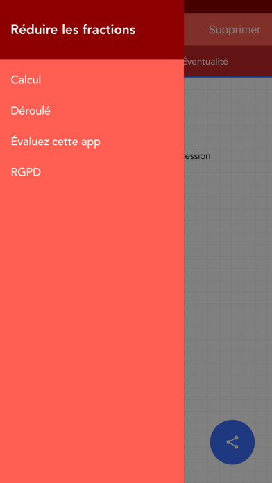 Screenshot #2 pour Simplifier les Fractions PRO