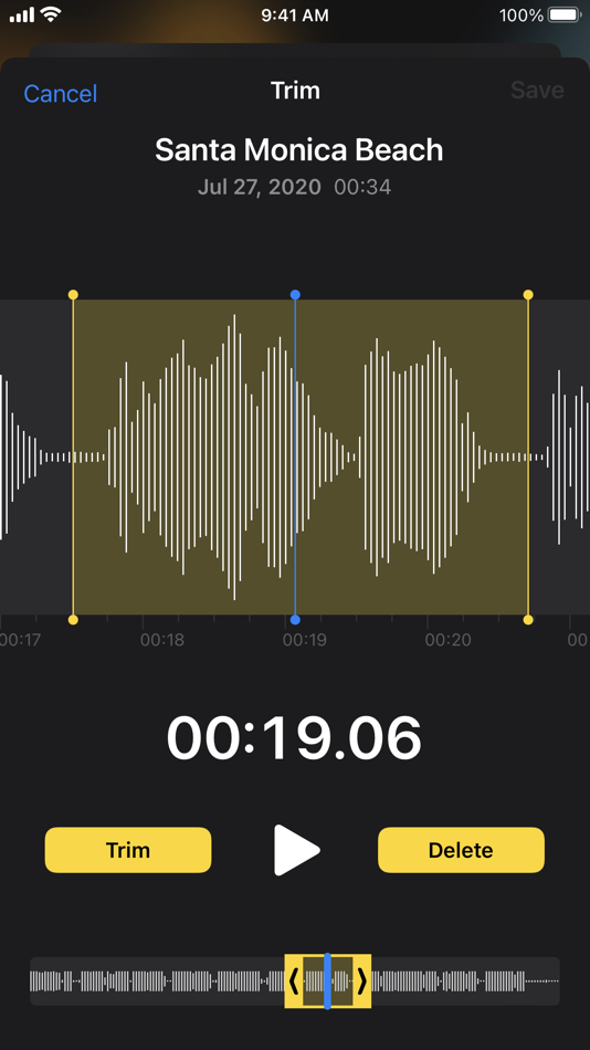 #1. Voice Memos (iOS) 由: Apple