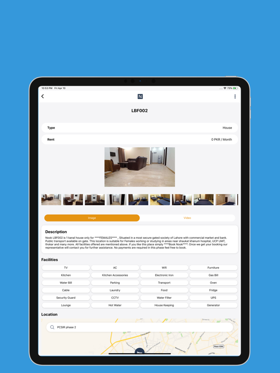 Nooks - find your nook iPad screenshot 4 - Travel app