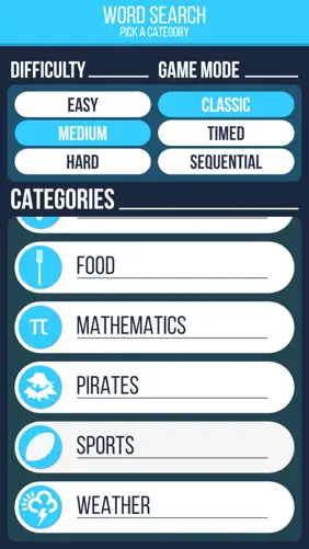 SpareTime™ Wordy Search™ Pro screenshot 2