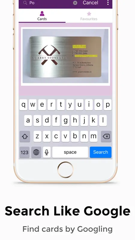 CardHQ - Business Card Reader screenshot 3 of 5