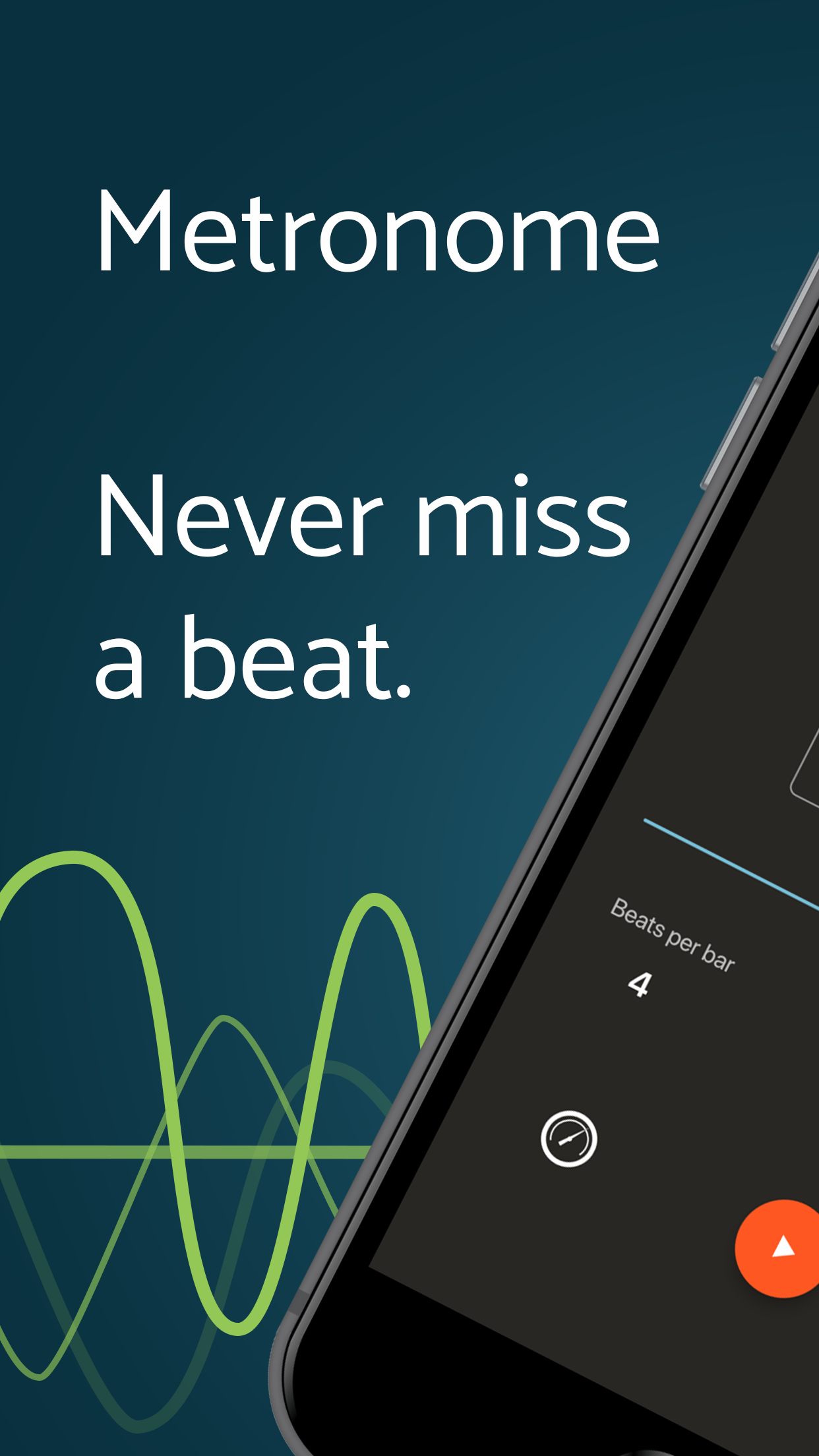Metronome beats: BPM counter