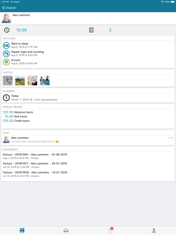 Screenshot #4 pour Bitcare for Parents