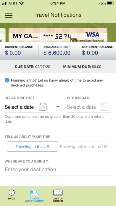 MyCard HIFICU VISA Screenshot