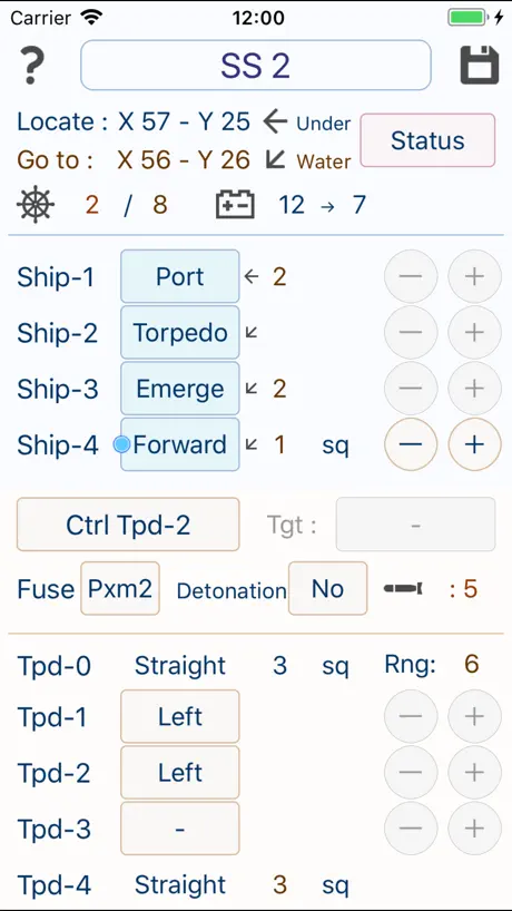 Submarine naval battle