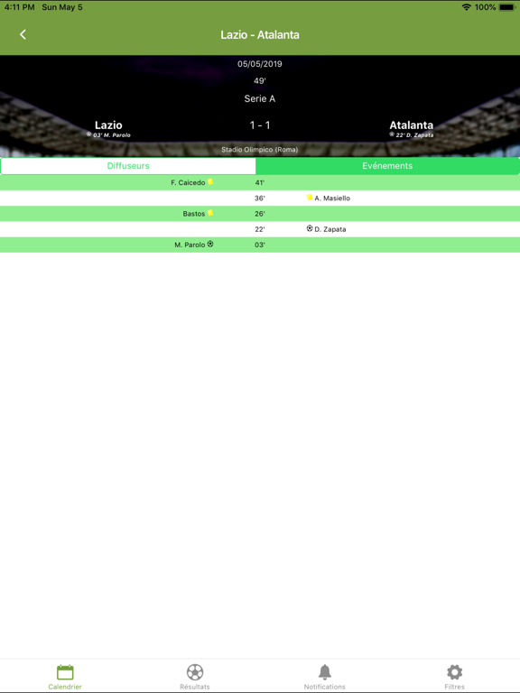 Screenshot #6 pour FootToWatch