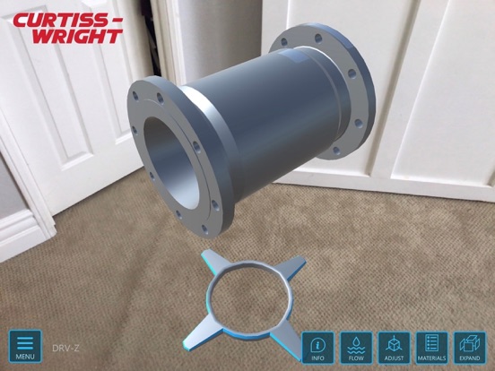 Curtiss-Wright AR iPad screenshot 4 - Business app