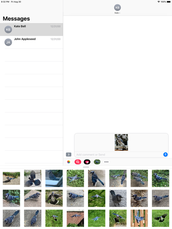 Screenshot #6 pour Blue Jay Stickers