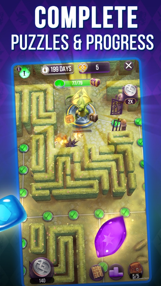 #6. Harry Potter: Puzzles & Spells (iOS) 由: Zynga Inc.