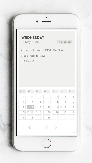 Screenshot #2 pour Flink : Daily Planner & Tasks