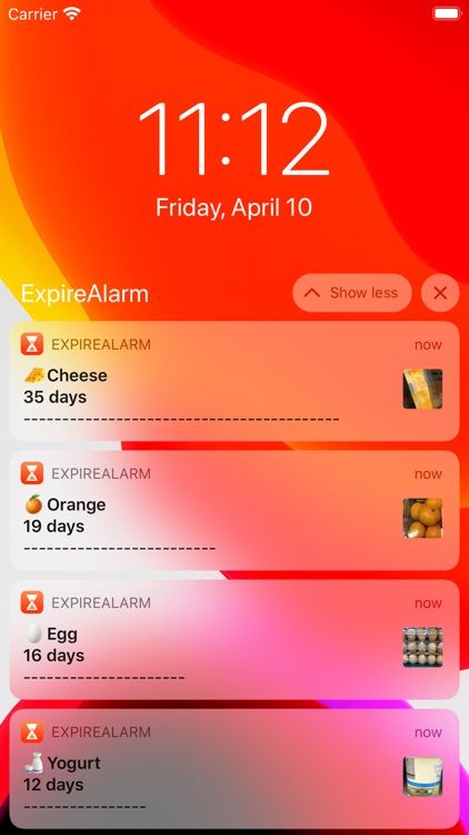 Expire Alarm