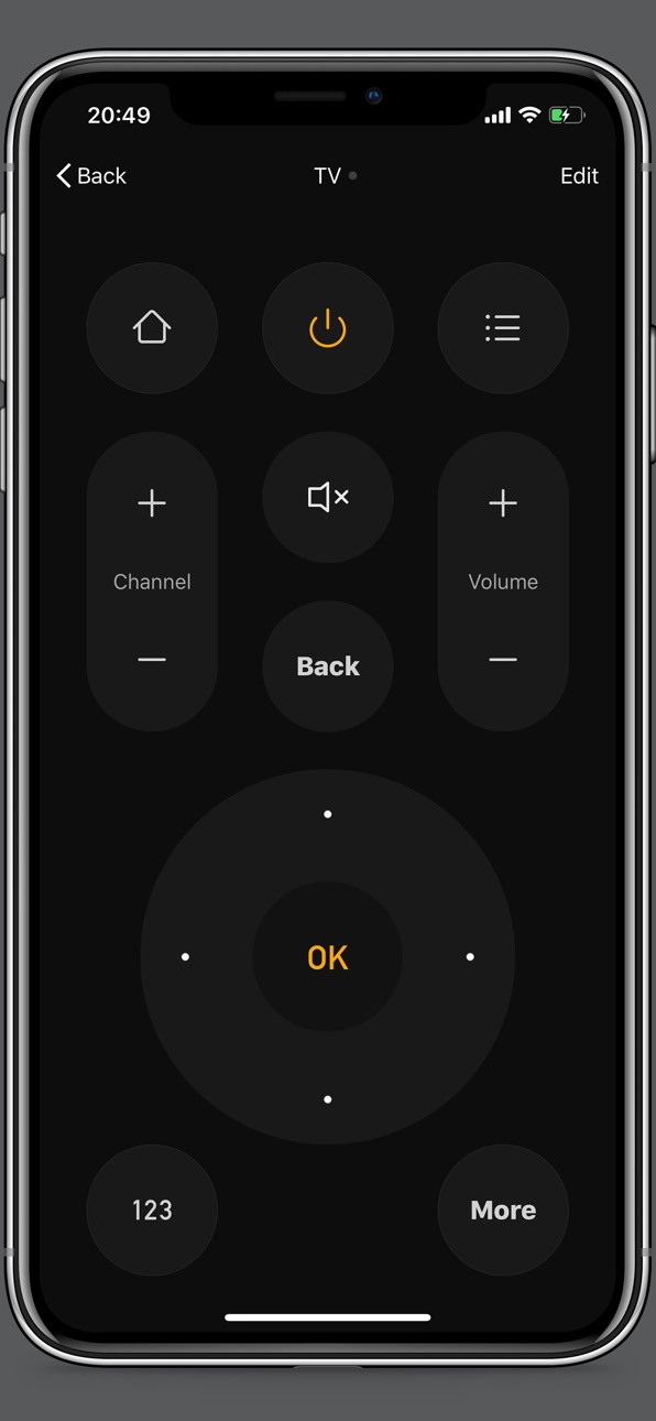 iPhone screenshot