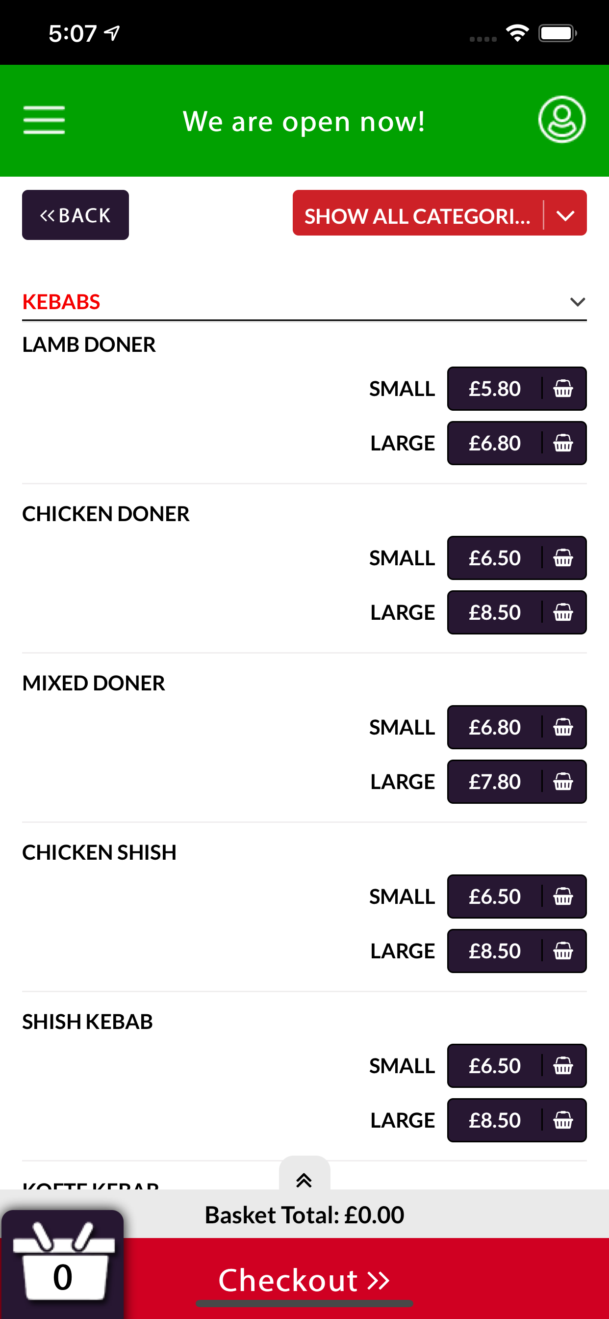 Bush Hill Kebab screenshot 4