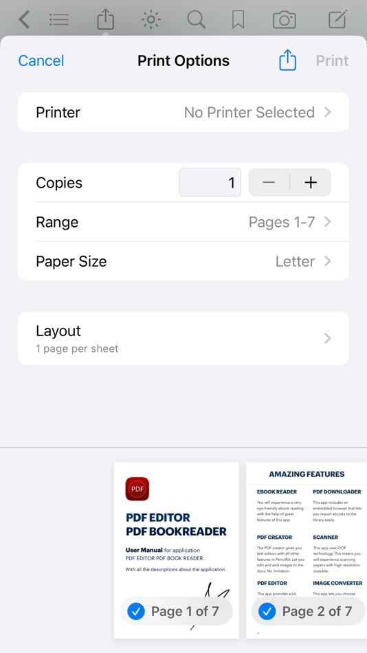 #6. PDF Editor ,PDF Book Reader ® (macOS) 来自: Milad Fakhr