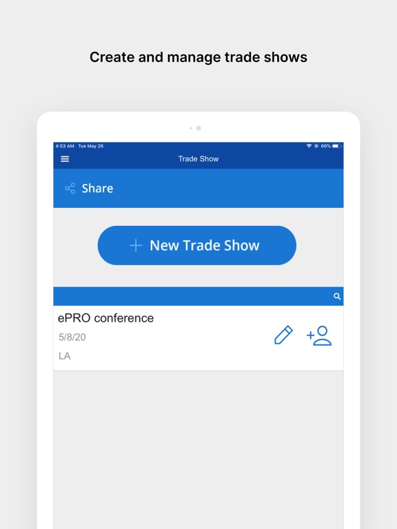 Screenshot #4 pour Trade Show Lead Collection App